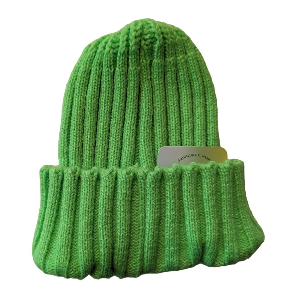 Girls Knit Beanie Hat by Rainbow Unicorn - Picture 2 of 4
